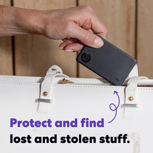 Tile RE-62011 By Life360 Slim (2024) - Wallet Finder, Bluetooth Tracker And Item Locator thumb #1