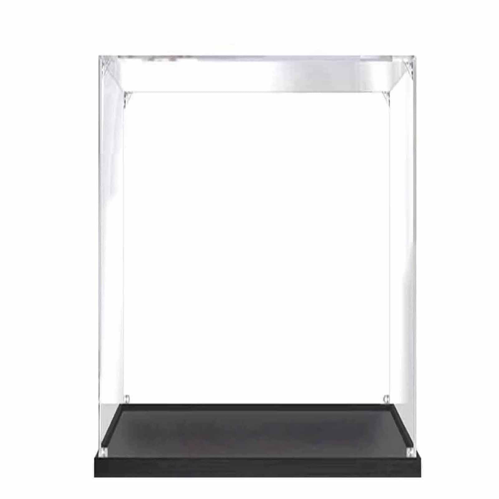 OPIMUS Acrylic Display Case for Lego Orchid, Dustproof Protection, Clear Decoration Showcase, Collectible-No Lego Model(3mm)