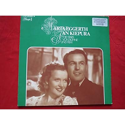 Marta Eggerth & Jan Kiepura - Die Stars von B&uuml;hne und films, op&eacute;ras - 29 succ&egrave;s - Martha, La Boh&egrave;me, la Tosca, le Trouv&egrave;re, Turandot, album 2 LP Dacapo 29135/36 de 1978