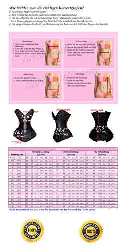 luvsecretlingerie Heavy Duty 26 Double Steel Boned Waist Training REAL LEATHER Long Torso Overbust Tight Shaper Corset #8396 steampunk buy now online
