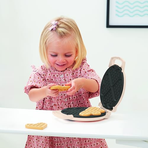 Ecoiffier 2531 – Das Waffeleisen für Kinder – ab 18 Monaten – Spielzeug aus robustem Kunststoff – mit Zubehör und Zutaten – zum Kochen wie EIN Chef