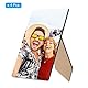 PATIKIL Sublimations-Fotorahmenrohling, 4 Stück 7,9 x 5,5 Zoll MDF-Übertragungs-Fotorahmen mit Ständer für Heat Press Machine Printing DIY Crafts Gifts, Weiß