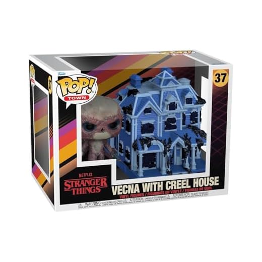 Funko Pop! Town: Stranger Things - Creel House with Vecna - Figura de Vinilo Coleccionable - Idea de Regalo- Mercancia Oficial - Juguetes para Niños y Adultos - TV Fans