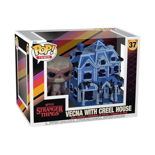 Funko Pop! Town: Stranger Things - Creel House with Vecna - Figura de Vinilo Coleccionable - Idea de Regalo- Mercancia Oficial - Juguetes para Niños y Adultos - TV Fans