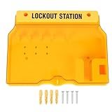 【Applications industrielles polyvalentes】 Convient pour les procédures de lock-out étiquettes, l'entretien mécanique et la création de barrières physiques, cette station est parfaite pour empêcher l'accès et l'avertissement de sources d'énergie dangereuses dans les environnements industriels, électriques, pétroliers et inflammables.