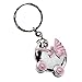 Pink Baby Carriage Design Key Chains, Pack of 30