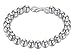 Cutesmile Fashion Jewelry 925 Sterling Silver 8mm Lucky Beads Bracelet for Women and Girls