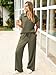 Glamaker Womens 2 Piece Loung Set Summer Two Piece Airport Matching Outfit Loose Cute Track Suit Trendy Fashion 2025(Army Green,Small)