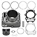 ECCPP Cylinder Piston Ring Gasket 2002-2007 For Eiger 400,2008-2018 For Suzuki King Quad 400 Compatible fit for Cylinder Piston Gasket Top End Kit 12100-38F21-050
