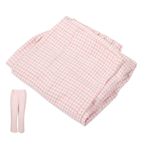 BUTIFULSIC Breathable Patient Pants Long Pants for Hospital Patient Loose Trouser Elderly Trouser Easy Dressing