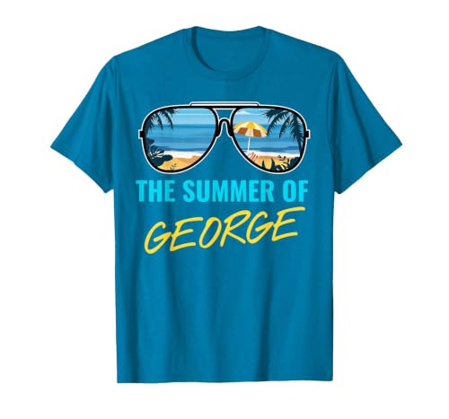 The Summer of George Pop Culture T-Shirt, Men, Sapphire Blue, X-Large
