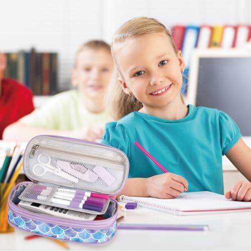 Atripack BD03-1 Pencil Case For Gils Big Capacity High Large Storage Pouch Bag Marker Pen Case Stationery Bag Travel Holder School College Office Organizer For Kids Men Women Adult Teens thumb #1