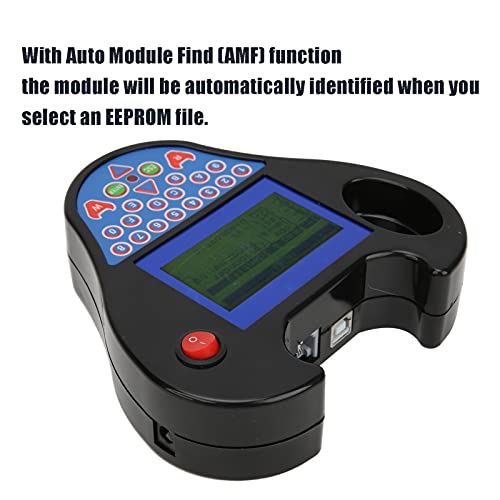 KIMISS Zed Bull Key Programmer, Car Key Programmer Transponder Cloning Matching Tool No Need Tokens US Plug 100‑240V Popular