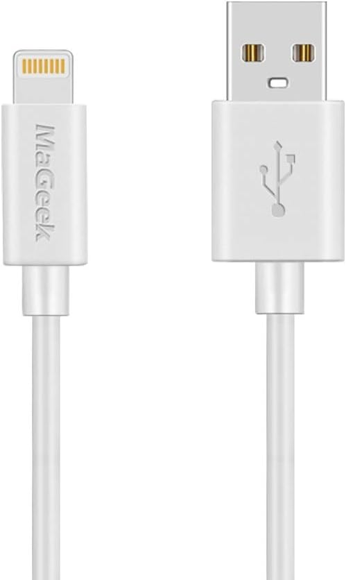 iPhone Charger 10 ft, [Apple MFi Certified] Lightning to USB Cable 10 Feet Extra Long Data Cable for iPhone 14/13/12/11/X/8/7/6s/6/5s/5c/5/SE Series, iPad Pro/Air/iPad mini, iPod (White)