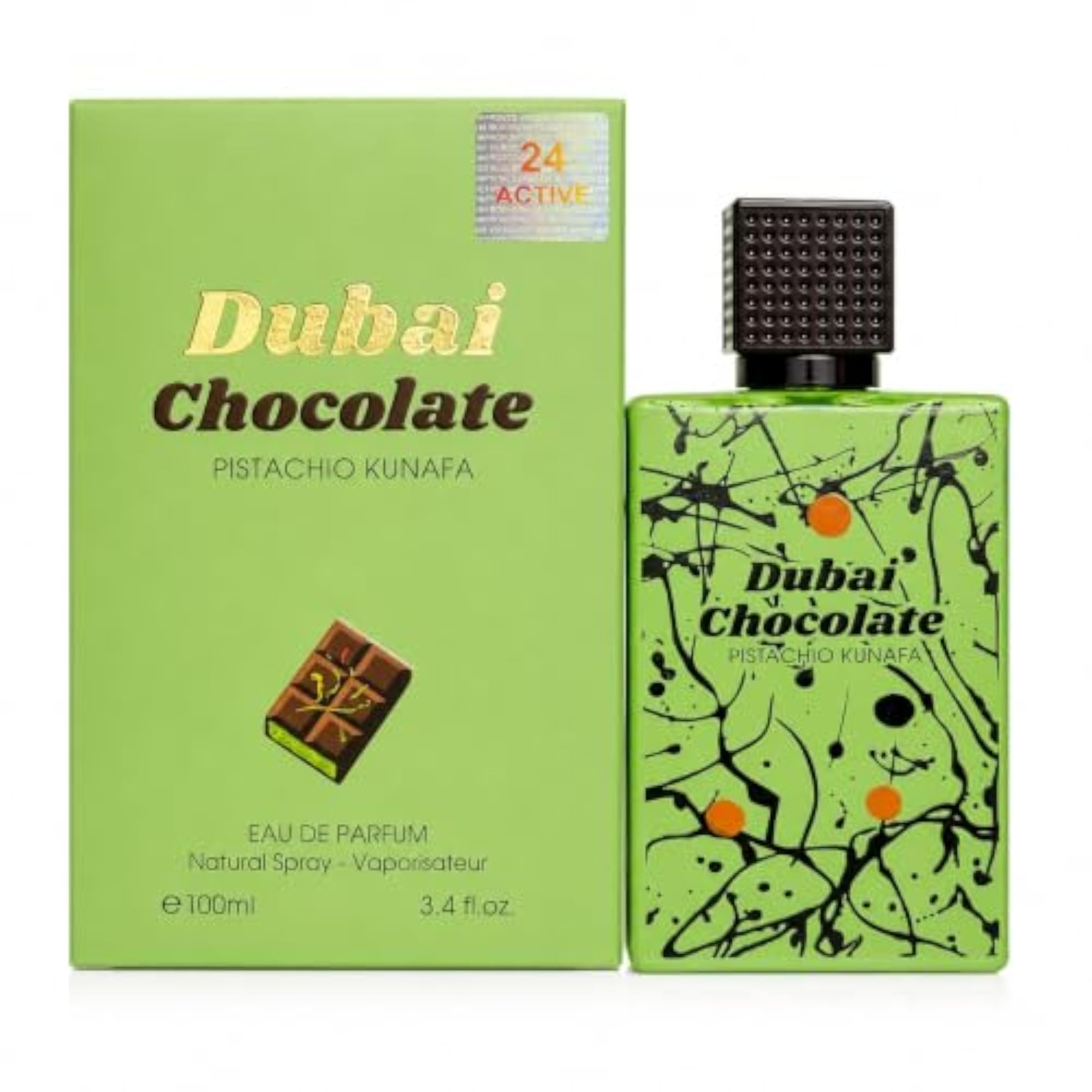 Dubai Chocolate Pistachio Kunafa Eau De Parfum, 100ml