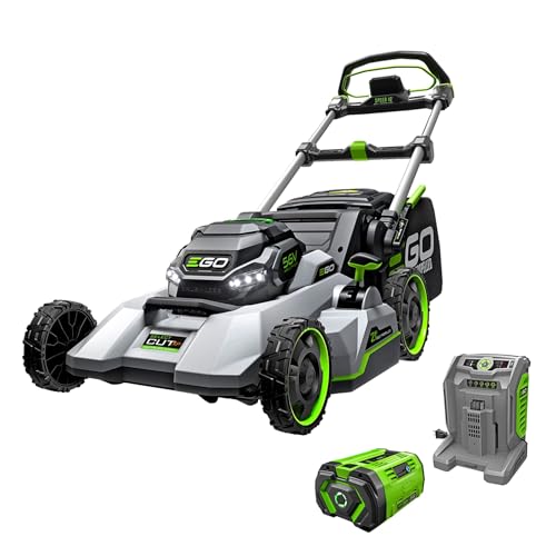 EGO POWER+ Electric Lawn Mower, Self-Propelled Cordless with Select Cut XP and Speed IQ, Includes 56V 12.0Ah Battery and 700W Turbo Charger - LM2167SP