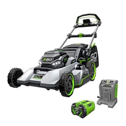EGO POWER+ LM2167SP 21-Inch 56-Volt Lithium-ion Cordless Select Cut™ XP Mower with Speed IQ™ with 12.0Ah Battery and Turbo Charger Included