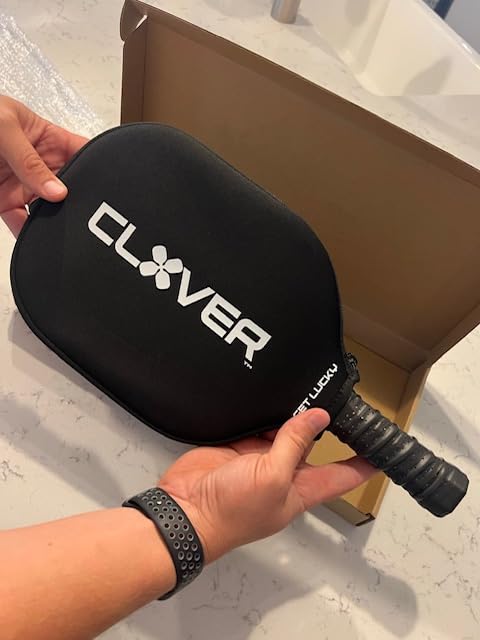 Clover CP1 Premium Carbon 13mm Pickleball Paddle by Clover Pickleball - Image 4