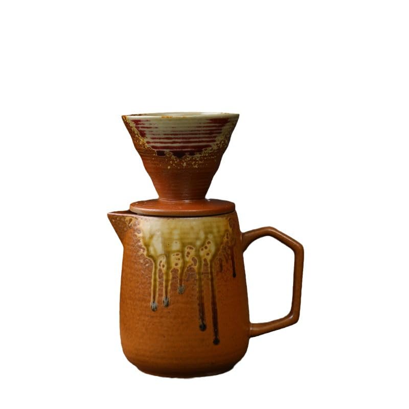 Cafetière à bec verseur en céramique fine pour un slow coffee parfait