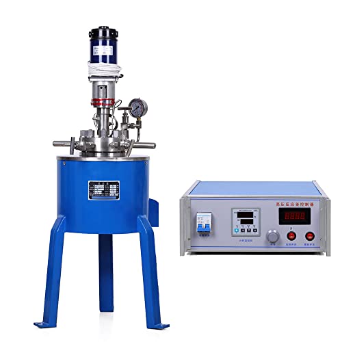 HNZXIB 3L Lab Stainless Steel Autoclave with Controller, High-Pressure Reactor 220V/60HZ