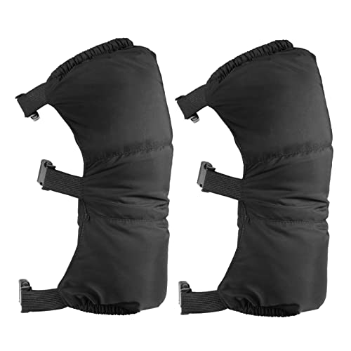 Mikikit Motorcycle Leg Protector Windproof Waterproof Comfortable Winter Knee Sleeve