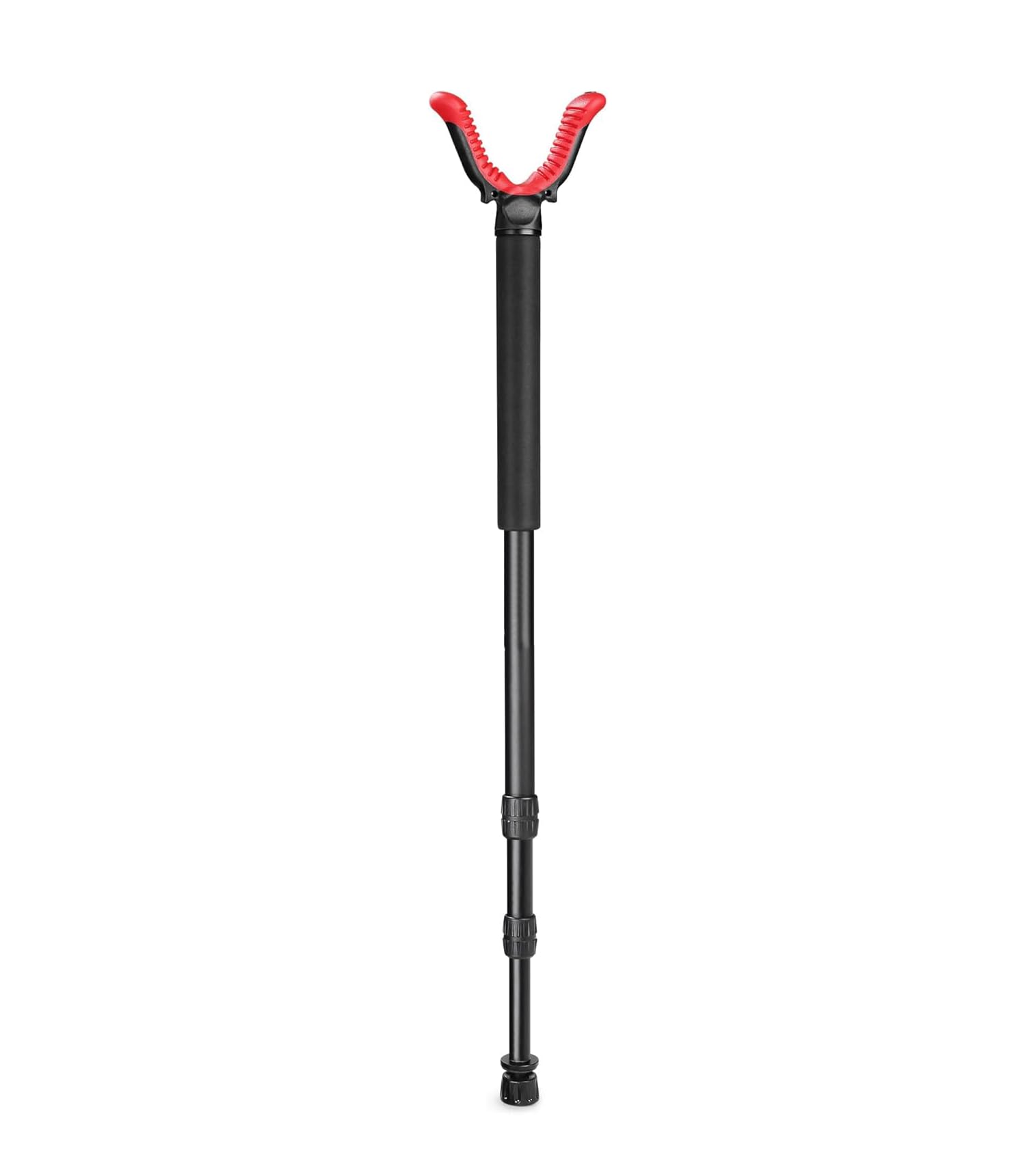V-Yoke-Einbein mit verstellbarem Ruhekopf – Leichtbau-Aluminium-Einbeinstativ für Outdoor-Aktivitäten, 75-160 cm (32" to 65")