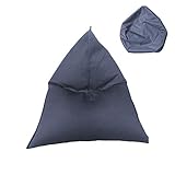 FUNDA PARA PUF SIN ACOLCHADO: La funda de puf sin acolchado es perfecta cuando necesitas un puf nuevo o cuando quieres tapizar un sofá viejo. Si quieres un soplo en forma de pera, solo compra el relleno y llena la funda. Si, por el contrario, tienes un sillón viejo, puedes hacer que parezca nuevo cubriéndolo con la funda nueva.
