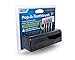 Camco Pop-A-Toothbrush, Hygienic Toothbrush Holder, Holds 4 toothbrushes, Black (57207)