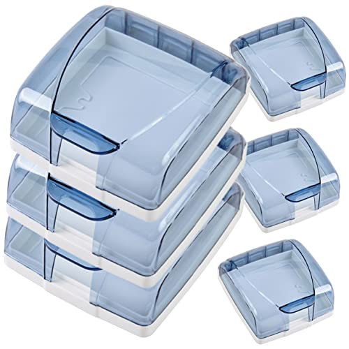 Orfofe 18 Pcs Power Box Outdoor Plug Cover Power Switch Power Inlet Wall Outlet Cover Outlet Covers Outlet Weatherproof Enclosure Plug Socket Plastic Power Supply Universal Socket #TOP4