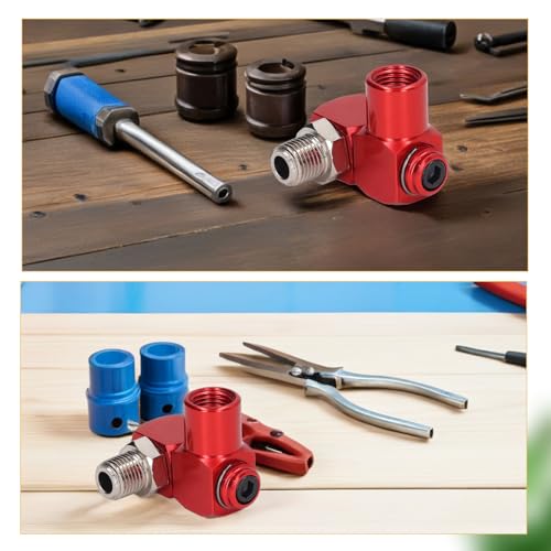 4 conectores rápidos neumáticos de metal para unión de mangueras de aire de compresor 8