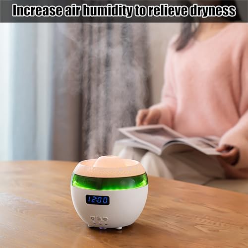 Humidificateur Volcano Effect et diffuseur d'huile essentielle avec télécommande 300 ml