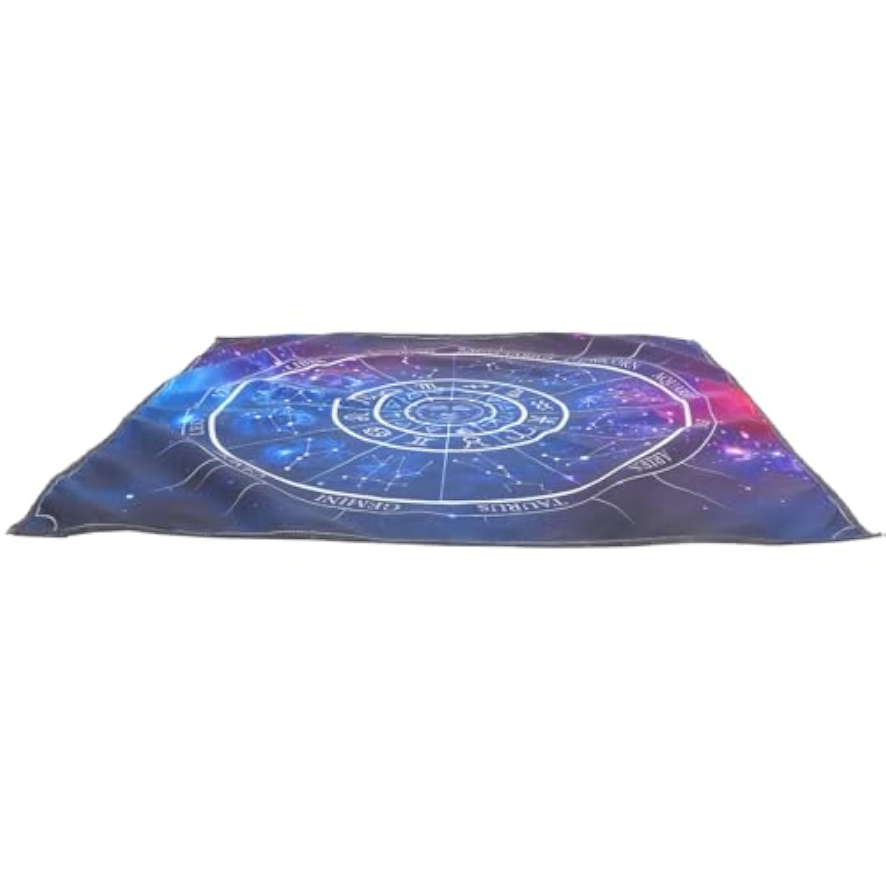 Garneck Mantel para Tarot y Astrología de Tela de Pelusa 49X49 CM Tapete Multifuncional para Lectura de Cartas Altar y Decoración Lavable y Ligero para Juegos y Adivinación