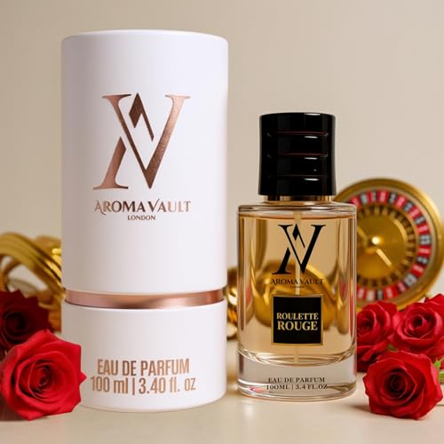 Baccarat Rough 540 | Similar Notes Inspired Eau De Parfum | Fragrance For Men & Women (Unisex) | Roulette Rouge | Long-Lasting & Highly-Concentrated | By The Aroma Vault (100ml)