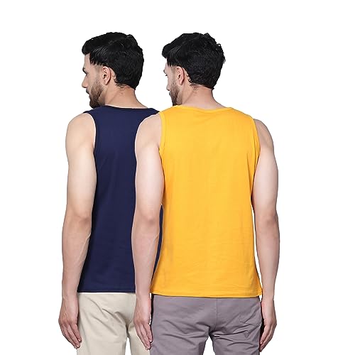 Image of Designer Men Vest Versatile Cotton Sando /Baniyan /Ganji for Boys - Perfect for Gym Workouts, Vacations, and Beaches