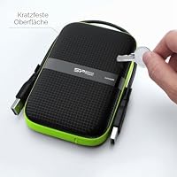 siliconpow SP040TBPHDA60S3K - External HDD Silicon Power Armor A60 2.5'' 4TB USB 3.0, IPX4, Black – Ansicht 4