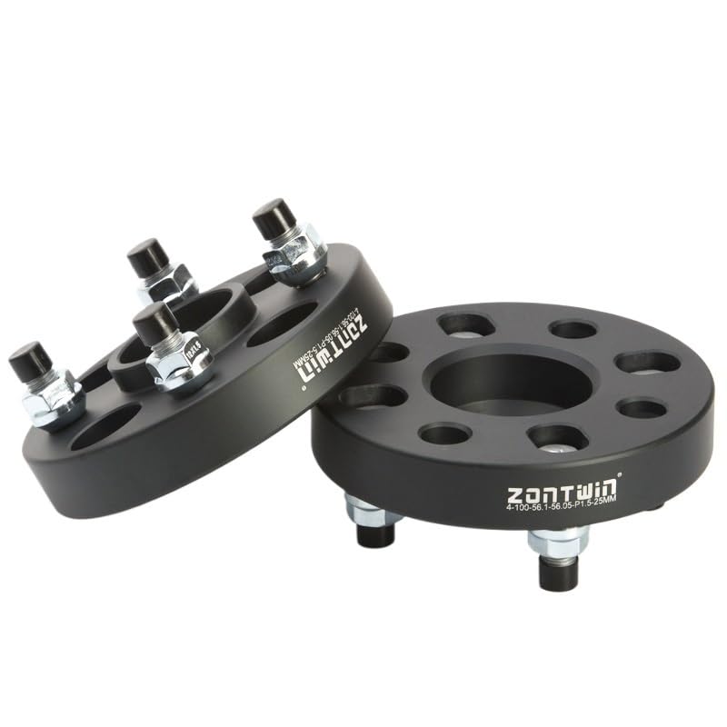 Entretoises de roue pour monter des jantes 4x100 sur moyeu 4x98 de voiture
