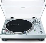 Audio-Technica LP120XUSBSV Platine Vinyle à Entraînement Direct (Analogue & Usb) Argent