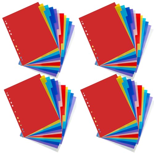 Intercalaires pour classeur format lettre pour ne plus perdre vos feuilles
