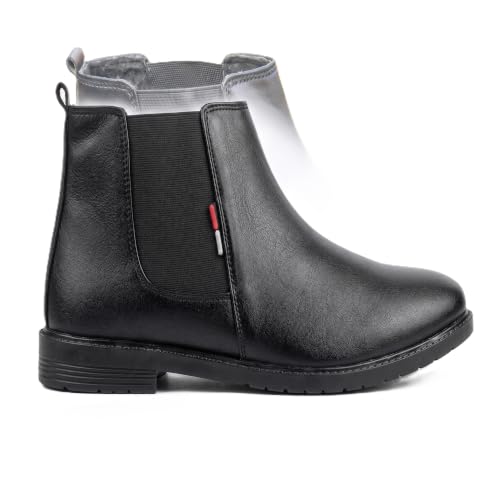 Image of BROADX Synthetic Leather Lightweight Comfortable Trendy Walking Outdoor Slip On Chelsea Boots For Men