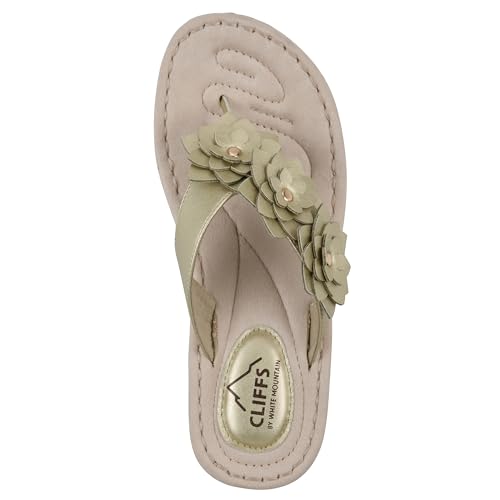 Image of CLIFFS BY WHITE MOUNTAIN Women's Content Floral Sandal
