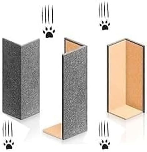 ARRANHADOR DE CANTO SOFÁ PARA GATOS 60 CM (CINZA GRAFITE)