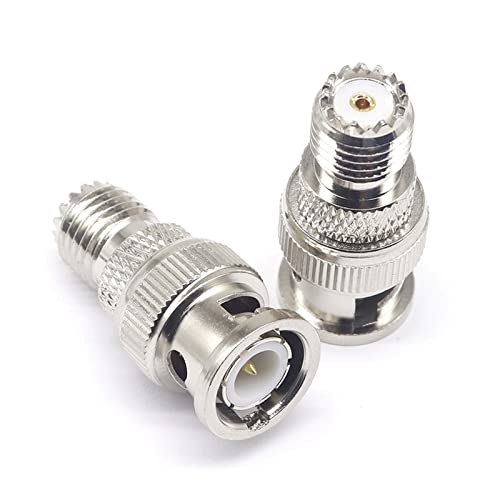 Conversor BNC macho a UHF hembra de cobre para eliminar interferencias de RF 5