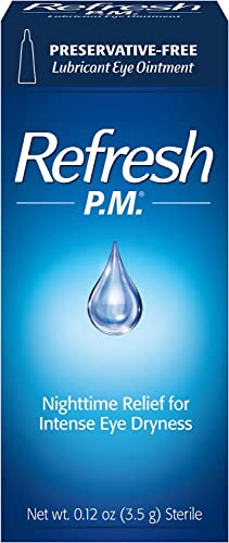 Allergan Refresh P.M Lubricant Eye Ointment 0.12 Ounce (Pack of 2)