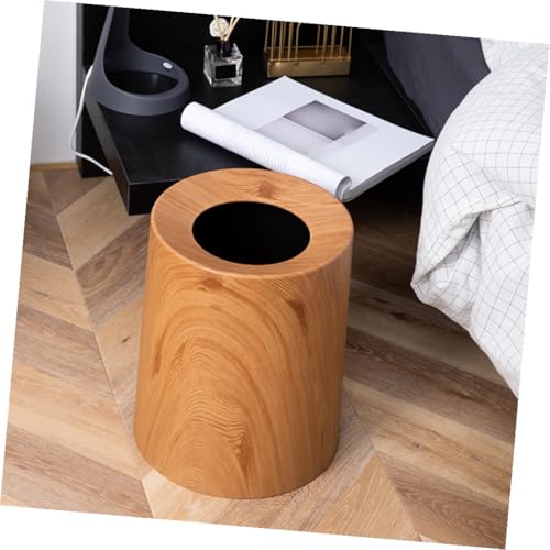 Poubelle effet bois cuisine design simple pour ranger votre maison