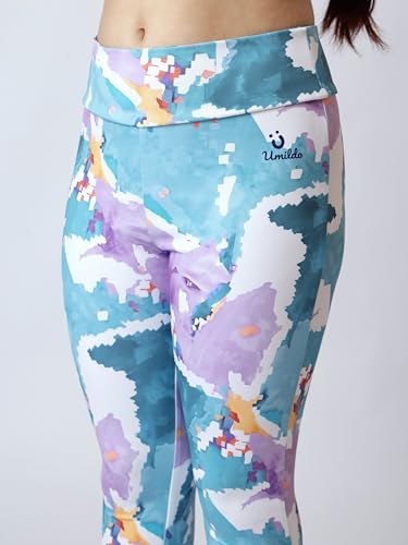 Image of Girl's Activewear Workout Set 2 Piece Athletic Sets Dry Fit Printed Tees And Leggings Yoga Running Dance 4-14Y