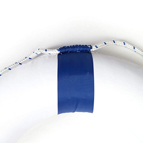 Life Ring Pool Safety Ring,Swim Foam Ring Buoy Swimming Pool Safety Life Preserver With Perimeterrope，Pooldecor52Cm/20.5Inch Diameter 02 #TOP2