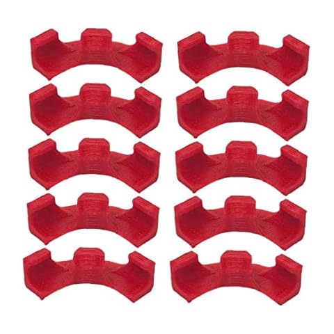 Dianzan 10pcs Plant Bender 90 Degree Low Stress Training Stem Branches Bending Clips Twig Clamps Trainer Clips Cover
