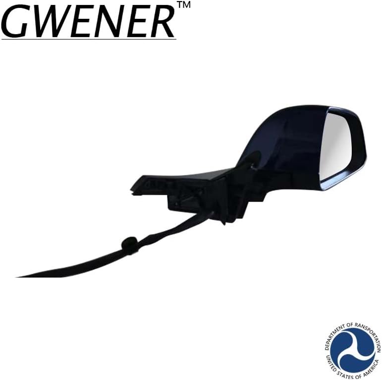 2022-2024 Tesla Model 3 Side Mirror assembly Heated Blue Right