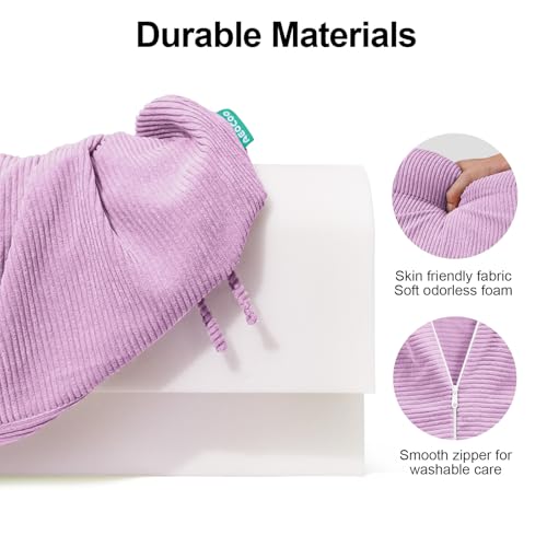 Image of AEOCOO Bed Bumpers for Toddlers, Size 3 Ft, Toddler Bed Rail Bumper Protector for Loft Beds & Bunk Beds, Bed Rail Height Extender Bed Guardrail, Anti-Bump | Fall Prevention, Purple