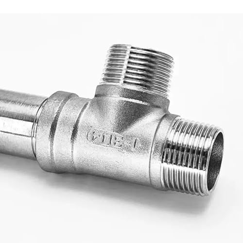 Te de acero inoxidable 304 de 1" con máxima resistencia a la corrosión química 3